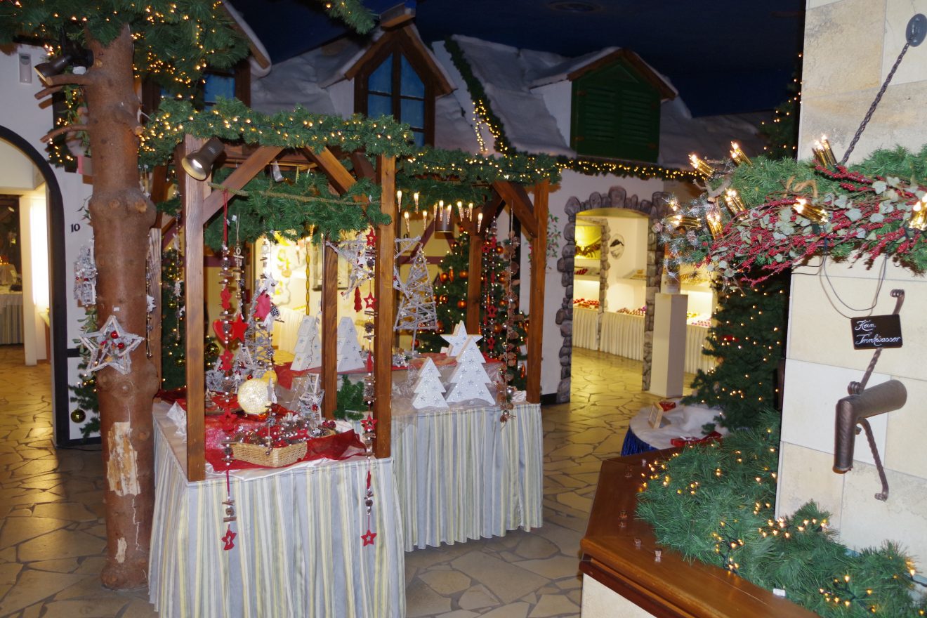 Weihnachtsdorf in der Dorotheenhütte.