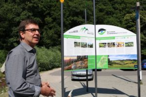 Neuer Naturpark-Infostern an der Geroldsauer Mühle in Baden-Baden