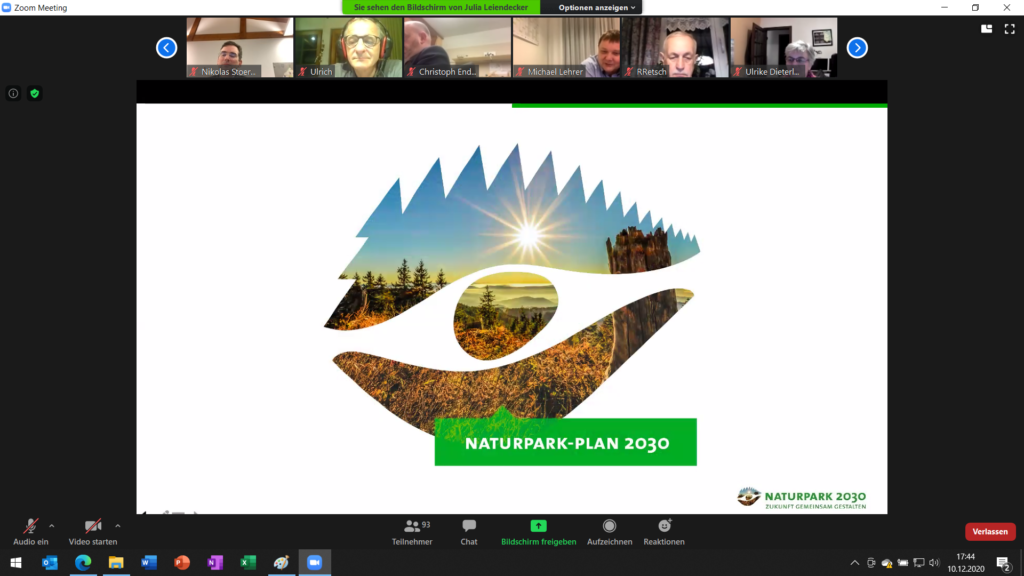 Mitgliederversammlung Naturpark Schwarzwald Mitte/Nord - Naturpark-Plan 2030