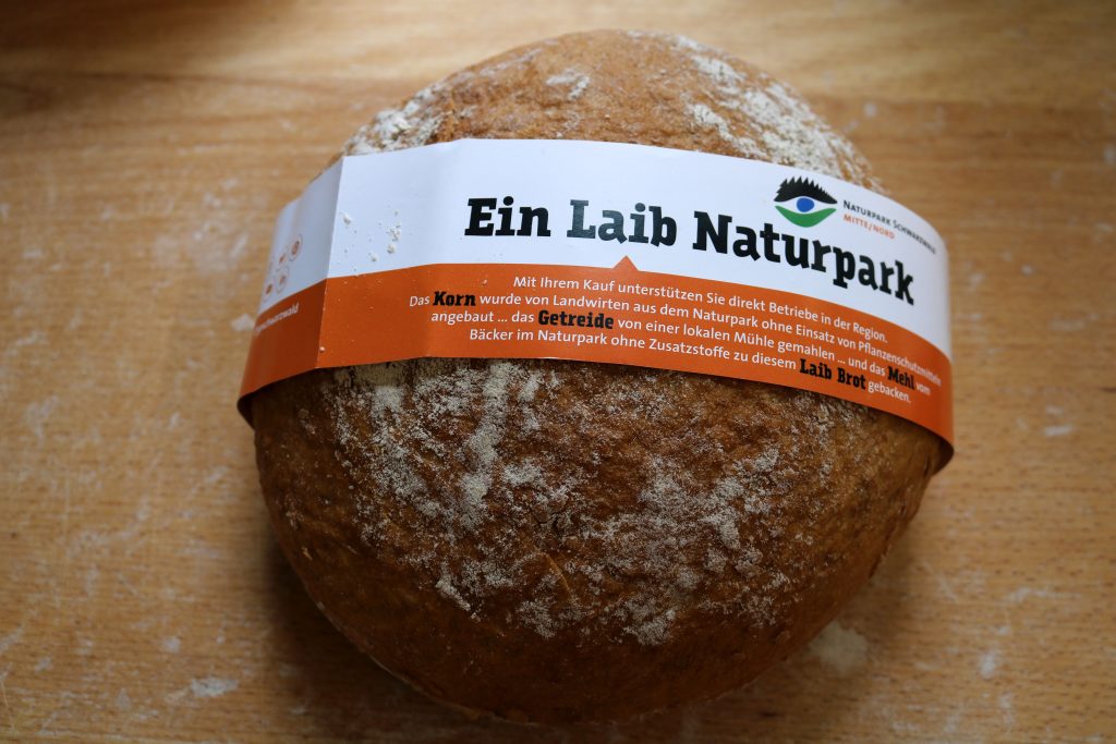 Auszeichnung Bäckerei Waidele zum Naturpark-Partner